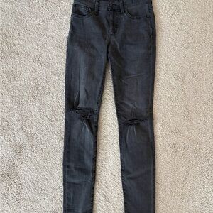 Madewell Women's Charcoal Skinny Jeans